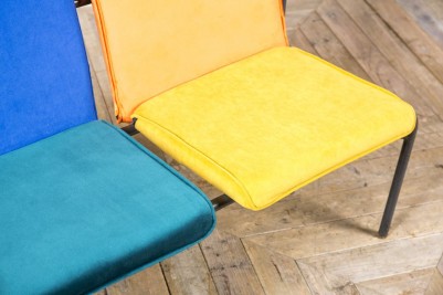 colourful retro bench